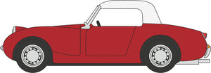 Austin Healey Frogeye Sprite Cherry Red   76AHF001   1:76 Scale,OO Gauge