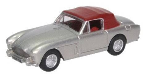 Aston Martin DB2 MkIII DHC Snow Shadow Silver   76AMDB2004   1:76 Scale,OO Gauge