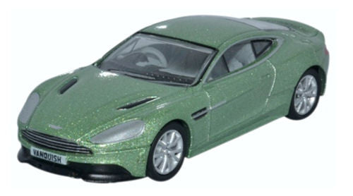 Aston Martin Vanquish Coupe Appletree Green   76AMV001   1:76 Scale,OO Gauge