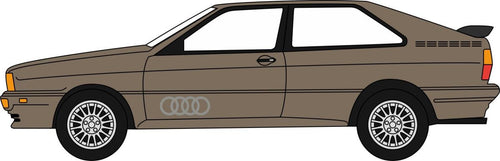 Audi Quattro Metallic Sable Brown   76AQ003   1:76 Scale,OO Gauge
