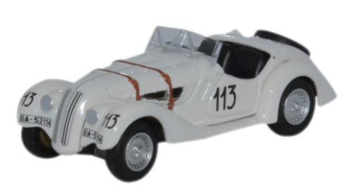 BMW 328 Mille Miglia 1938 Fane/James   76BM28001   1:76 Scale,OO Gauge