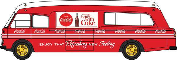 BMC Mobile Unit Coca Cola   76BMC005CC   1:76 Scale,OO Gauge