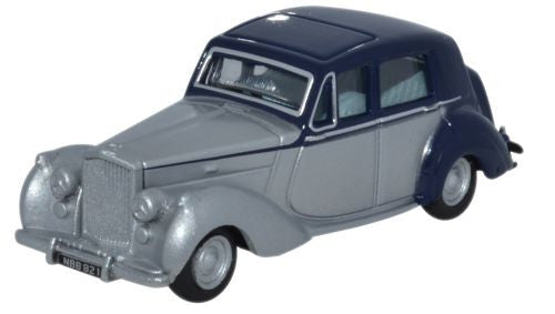 Bentley MkVI Midnight Blue/Shell Grey   76BN6004   1:76 Scale,OO Gauge