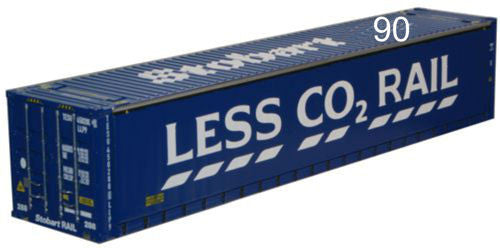 45' Container No.09   76CONT00109   1:76 Scale,OO Gauge
