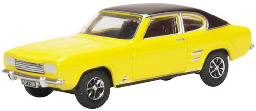 Ford Capri MkI Maize Yellow   76CP001   1:76 Scale,OO Gauge