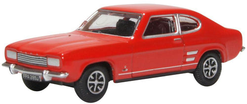 Ford Capri Mk1 Sunset Red   76CP002   1:76 Scale,OO Gauge