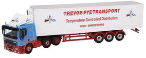 Leyland DAF FT85 Short Fridge Trailer Trevor Pye   76DAF004   1:76 Scale,OO Gauge