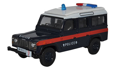 Land Rover Defender LWB Station Wagon Hong Kong Police   76DEF016   1:76 Scale,OO Gauge