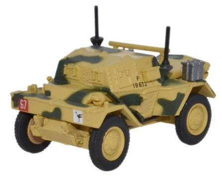 Daimler Dingo Scout Car 50th RTR 23rd Armoured Tunisia   76DSC001   1:76 Scale,OO Gauge