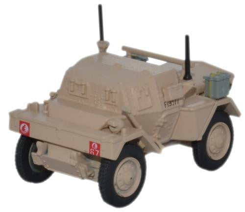 Daimler Dingo Scout Car 5th RTR 4th Arm.Brg 7th Arm.Div   76DSC006   1:76 Scale,OO Gauge