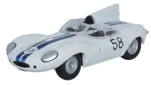 Jaguar D Type Winner Lime Rock 1957 - Walt Hansgen   76DTYP003   1:76 Scale,OO Gauge