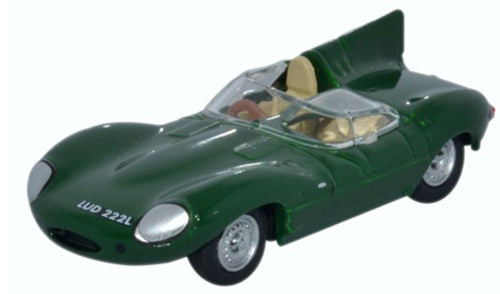 Jaguar D Type Green   76DTYP004   1:76 Scale,OO Gauge
