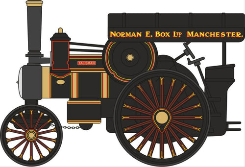Fowler B6 Road Locomotive 16263 Talisman Norman E Box   76FOW005   1:76 Scale,OO Gauge