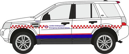 Land Rover Freelander London Underground   76FRE005   1:76 Scale,OO Gauge