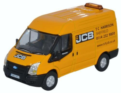 Ford Transit MkV SWB Medium Roof JCB   76FT027   1:76 Scale,OO Gauge
