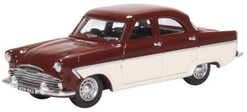 Ford Zodiac MkII Imperial Maroon/Ermine White   76FZ002   1:76 Scale,OO Gauge