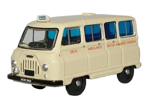 Morris J2 Ambulance British Railways   76JM019   1:76 Scale,OO Gauge