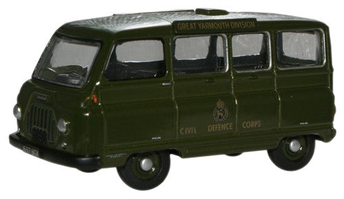 Morris J2 Minibus Civil Defence   76JM021   1:76 Scale,OO Gauge