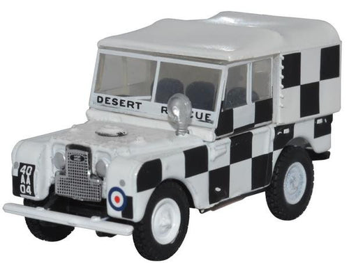 Land Rover Series 1 RAF Tripoli Desert Rescue Team   76LAN180009   1:76 Scale,OO Gauge