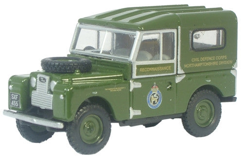 Land Rover Series I 88'' Hard Top Civil Defence   76LAN188001   1:76 Scale,OO Gauge