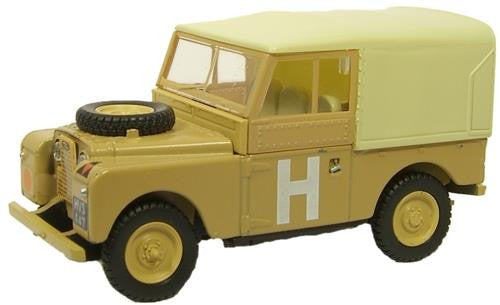 Land Rover Series I 88'' Sand/Military   76LAN188002   1:76 Scale,OO Gauge