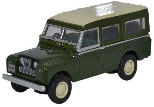 Land Rover Series II Station Wagon Bronze Green   76LAN2002   1:76 Scale,OO Gauge