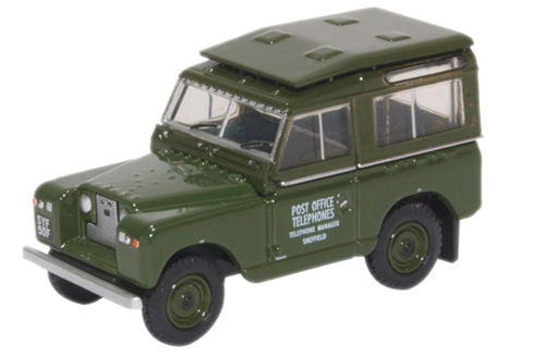 Land Rover Series II SWB Hard Top Post Office Telephones   76LR2S003   1:76 Scale,OO Gauge