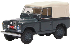 Land Rover Series II SWB Canvas RAF Police   76LR2S007   1:76 Scale,OO Gauge