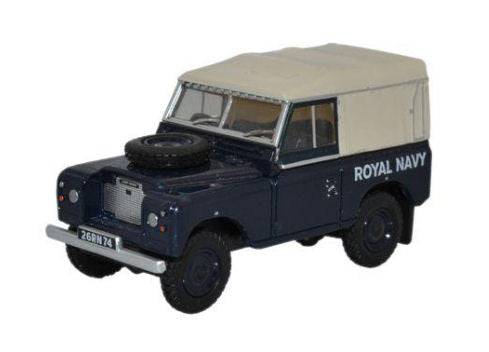 Land Rover Series III SWB Canvas Royal Navy   76LR3S004   1:76 Scale,OO Gauge
