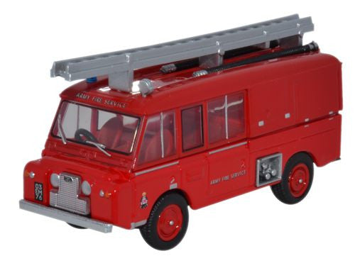 Land Rover FT6 Carmichael Army Fire Service   76LRC004   1:76 Scale,OO Gauge