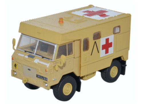 Land Rover FC Ambulance Gulf War Operation Granby 1991   76LRFCA001   1:76 Scale,OO Gauge