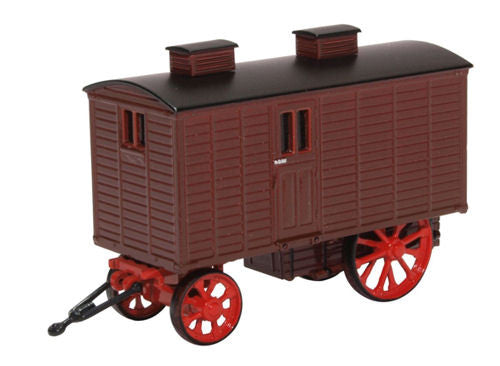 Living Wagon Maroon/Red   76LW001   1:76 Scale,OO Gauge