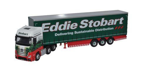 Mercedes Actros MP4 GSC Curtainside Eddie Stobart   76MB001   1:76 Scale,OO Gauge