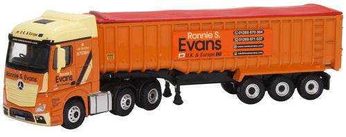 Mercedes Actros SSC Tipper Ronnie S Evans   76MB008   1:76 Scale,OO Gauge