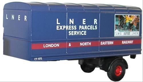 LNER Box Twin Trailer Pack   76MH004T   1:76 Scale,OO Gauge