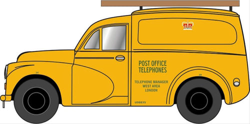 Morris 1000 Post Office Telephones Yellow   76MM061   1:76 Scale,OO Gauge