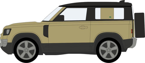 Land Rover Defender 90 New Godwana Stone - Oxford Diecast - 76ND90003