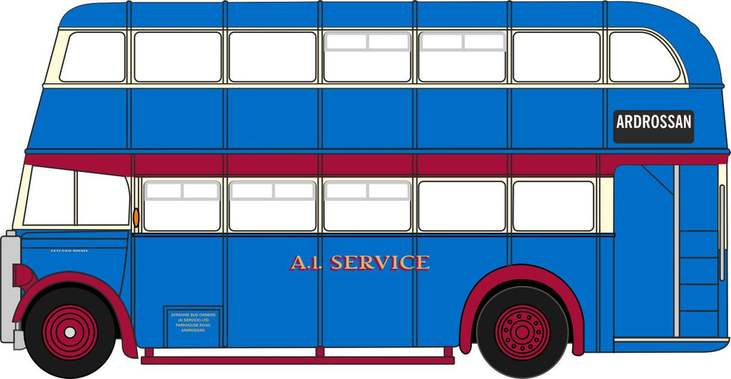 Leyland PD2/12 A1 Service   76PD2008   1:76 Scale,OO Gauge