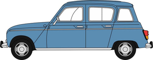 Renault 4 Blue - Oxford Diecast - 76RN003