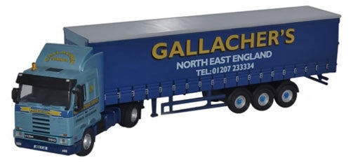 Scania 113 40ft Curtainside Gallacher Bros.   76S143003   1:76 Scale,OO Gauge