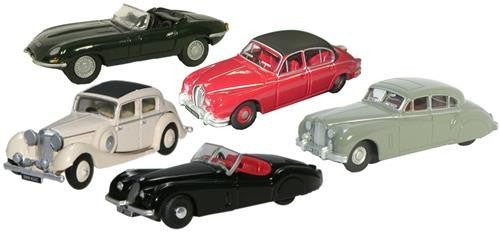 Jaguar Collection Set (5)   76SET14A   1:76 Scale,OO Gauge