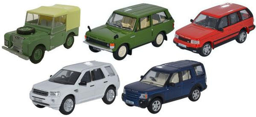 Land Rover Classic Set (5)   76SET49   1:76 Scale,OO Gauge