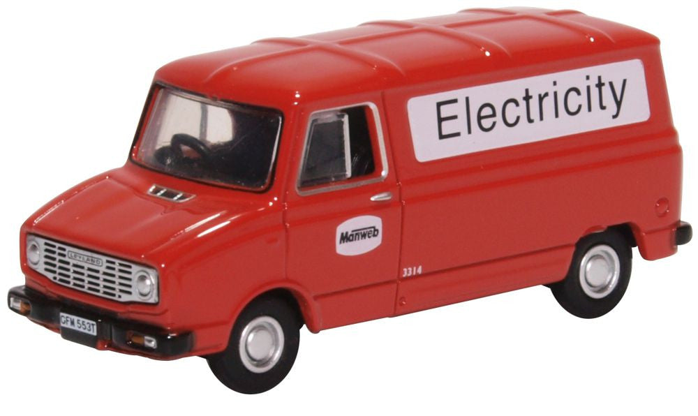 Leyland Sherpa Van Manweb Electricity   76SHP008   1:76 Scale,OO Gauge