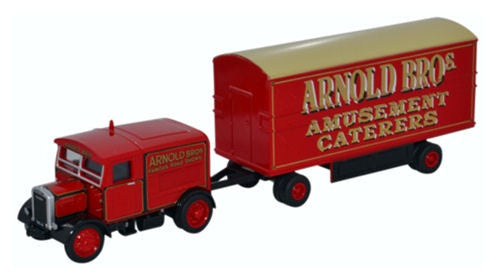 Scammell Showtrac & Dodgem Trailer Arnold Bros   76SST007   1:76 Scale,OO Gauge