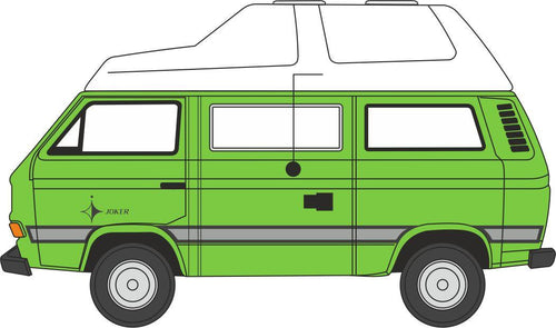 Volkswagen T25 Camper Liana Green - Oxford Diecast - 76T25011