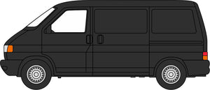 VW T4 Van Black   76T4004   1:76 Scale,OO Gauge