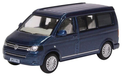 VW T5 California Camper Metallic Night Blue   76T5C001   1:76 Scale,OO Gauge