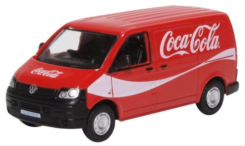 VW T5 Van Coca Cola   76T5V003CC   1:76 Scale,OO Gauge