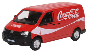 VW T5 Van Coca Cola   76T5V003CC   1:76 Scale,OO Gauge