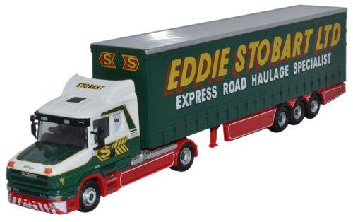 Scania T Cab Curtainside Eddie Stobart   76TCAB007   1:76 Scale,OO Gauge